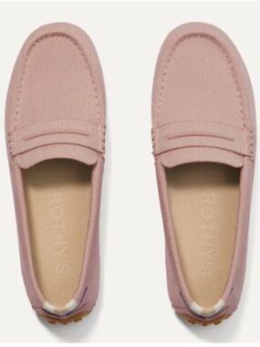 Rothy's Driver Loafers In Beachside Pink W7.5